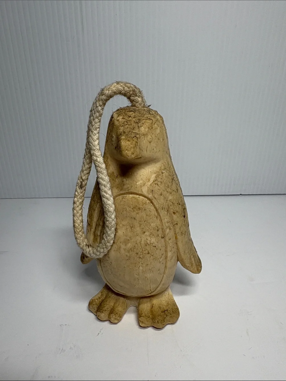 Vintage Soap On A Rope Penguin